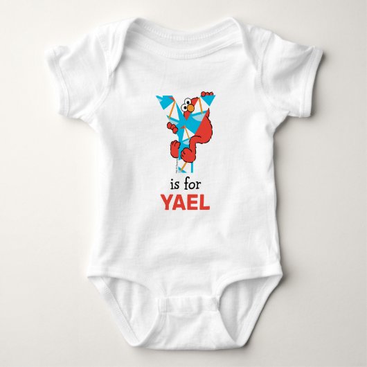 Elmo Alphabet | Yacht Baby Strampler (Vorderseite)