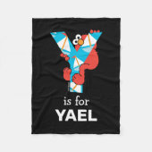 Elmo Alphabet | Yacht Fleecedecke (Vorderseite)