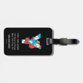 Elmo Alphabet | Yacht Gepäckanhänger (Rückseite horizontal)