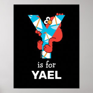 Elmo Alphabet Yacht Poster