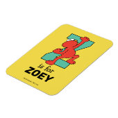 Elmo Alphabet | Z AQUAMARIN Magnet (Linke Seite)