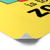 Elmo Alphabet | Z AQUAMARIN Poster (Ecke)