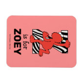 Elmo Alphabet | Z Zebra Magnet (Horizontal)