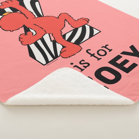 Elmo Alphabet | Z Zebra Sherpadecke (3/4)