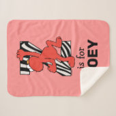 Elmo Alphabet | Z Zebra Sherpadecke (Vorderseite (Horizontal))