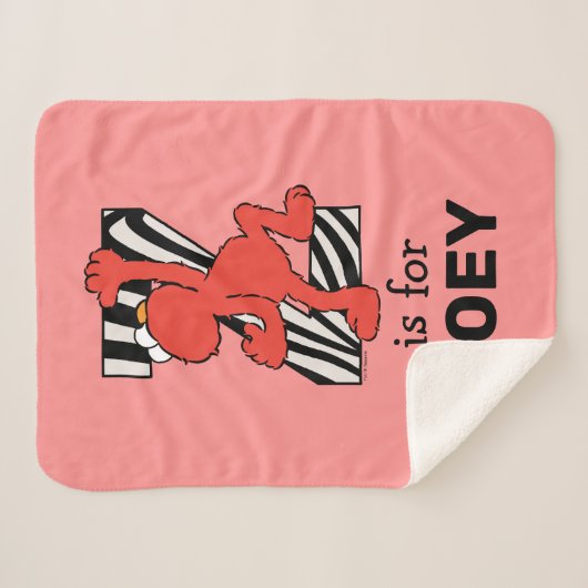 Elmo Alphabet | Z Zebra Sherpadecke (Vorderseite (Horizontal))