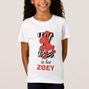 Elmo Alphabet Z Zebra T-Shirt