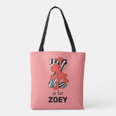 Elmo Alphabet | Z Zebra Tasche (Rückseite)
