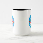 Elmo als Präsident - Flagge Tasse (Zentrum)