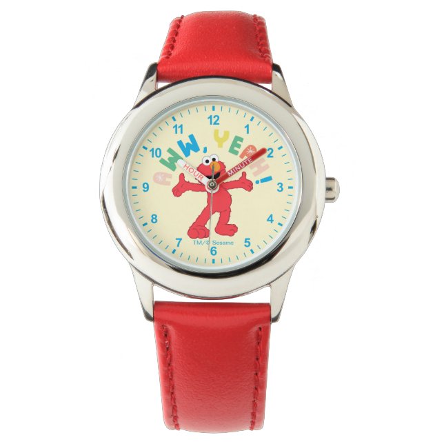 Elmo | Aww, Yeah! Armbanduhr (Vorderseite)