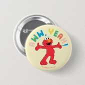 Elmo | Aww, Yeah! Button (Vorne & Hinten)