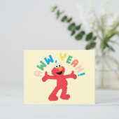 Elmo | Aww, Yeah! Postkarte (Stehend Vorderseite)