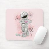 Elmo B&W Sketch Zeichnend Mousepad (Mit Mouse)