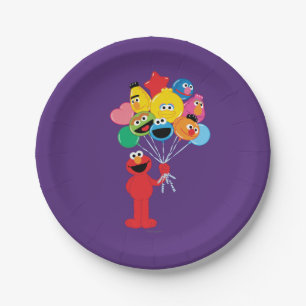 Elmo Ballons Pappteller