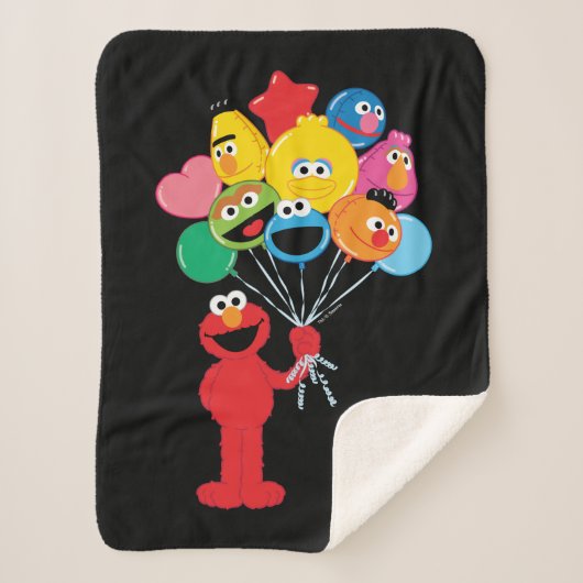 Elmo Balloons Sherpadecke (Vorderseite)