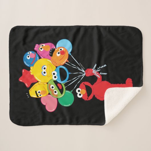 Elmo Balloons Sherpadecke (Vorderseite (Horizontal))