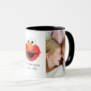 Elmo Big Face Beste Mama - Foto Tasse