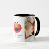 Elmo Big Face | Bestes Oma - Foto Tasse (VorderseiteRechts)