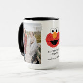 Elmo Big Face | Die besten Freunde - Foto Tasse (Vorderseite Links)