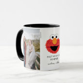 Elmo Big Face | Die besten Freunde - Foto Tasse (Vorderseite Links)