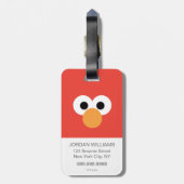 Elmo Big Face Gepäckanhänger (Rückseite vertikal)