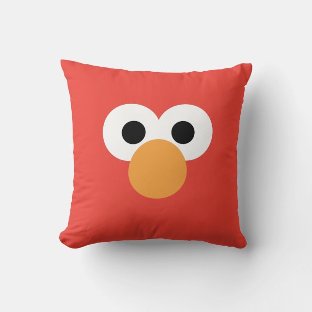 Elmo Big Face Kissen (Vorderseite)