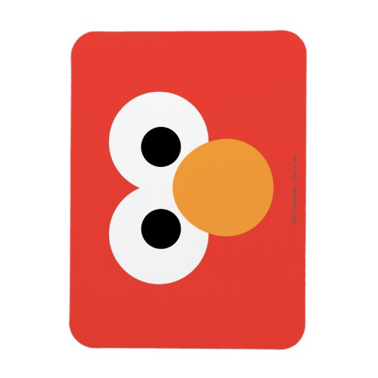 Elmo Big Face Magnet (Vertikal)