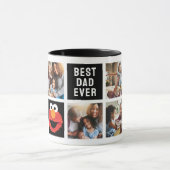 Elmo Big Face | Vater - FotoCollage Tasse (Zentrum)