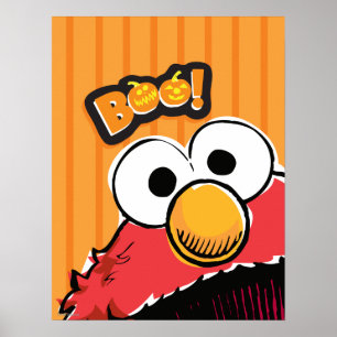 Elmo - Boo! Poster