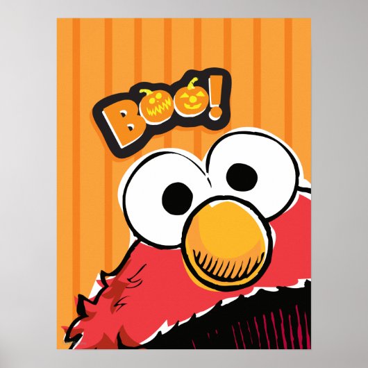 Elmo - Boo! Poster (Vorne)