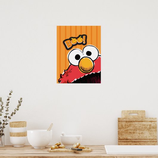 Elmo - Boo! Poster (Küche)