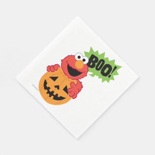 Elmo - Boo Serviette (Ecke)