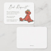 Elmo Book Request Insert Platzkarte (Vorne/Hinten)
