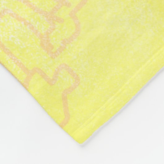 Elmo Character Art Illustration Fleecedecke (Ecke)