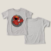 Elmo Checkered in der Sesamstraße (Design Vorderseite & Rückseite)