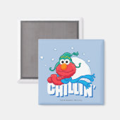 Elmo Chillin' Magnet (Vorderseite/Rückseite)