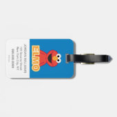 Elmo Classic Style Gepäckanhänger (Rückseite horizontal)