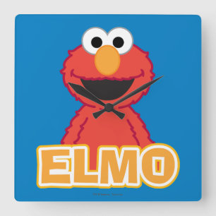 Elmo Classic Style Quadratische Wanduhr