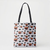 Elmo Color Pop Face Pattern Tasche (Vorderseite)