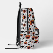 Elmo Color Pop Gesichtsmuster Bedruckter Rucksack (Links)
