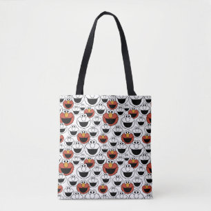 Elmo Color Pop-Gesichtsmuster Tasche