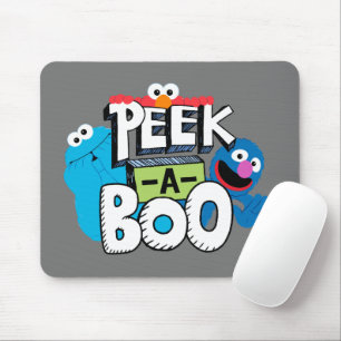 Elmo, Cookie & Grover Flüchtige Blick-a-Boo Mousepad