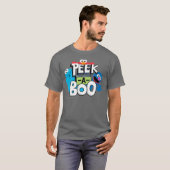 Elmo, Cookie & Grover | Flüchtige Blick-a-Boo T-Shirt (Vorne ganz)