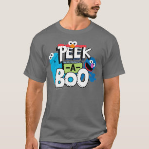Elmo, Cookie & Grover   Flüchtige Blick-a-Boo T-Shirt