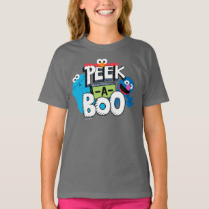 Elmo, Cookie & Grover Versteckspiel T-Shirt