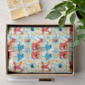 Elmo & Cookie Monster Fun Formen Muster Seidenpapier (Geschenk)