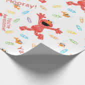 Elmo Crayon Pattern Geschenkpapier (Ecke)