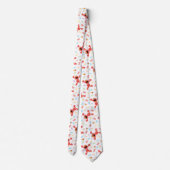 Elmo Crayon Pattern Krawatte (Rückseite)