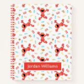 Elmo Crayon Pattern Notizblock (Vorderseite)