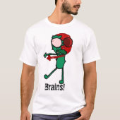 Elmo das Zombie-Shirt T-Shirt (Vorderseite)